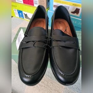 Kensie Black Men's Slip-On Penny Loafers